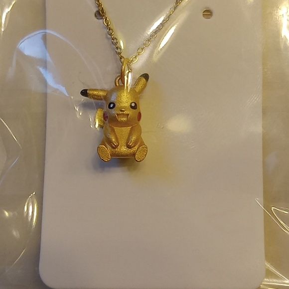 PIKACHU gold necklace!!!! - Picture 2 of 3